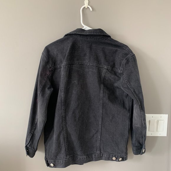 Madewell The Oversized Jean Jacket in Lunar Wash - Picture 2 of 3